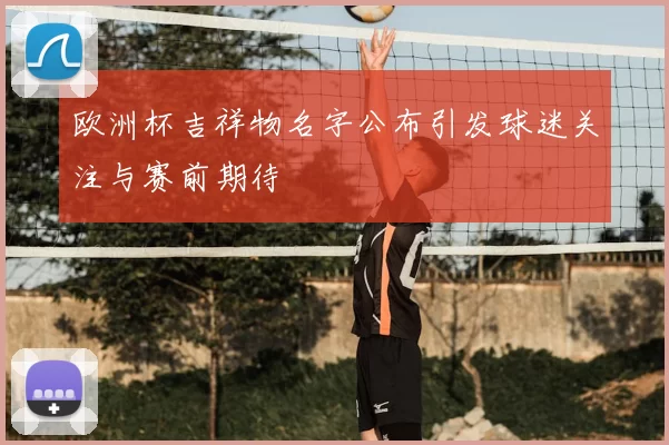 欧洲杯吉祥物名字公布引发球迷关注与赛前期待
