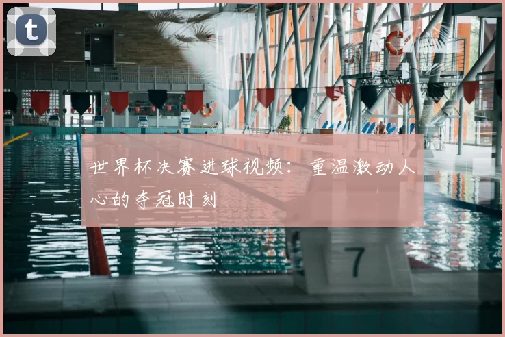 世界杯决赛进球视频：重温激动人心的夺冠时刻