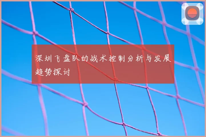 深圳飞盘队的战术控制分析与发展趋势探讨