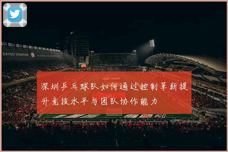 深圳乒乓球队如何通过控制革新提升竞技水平与团队协作能力